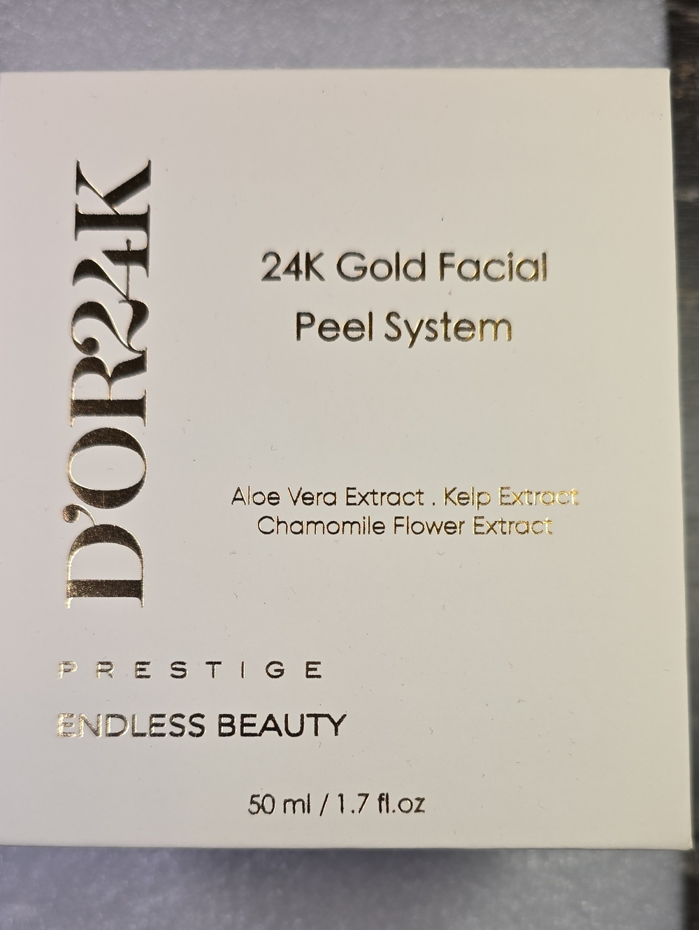 D'Or?ak 24K Gold Facial Peel System - White